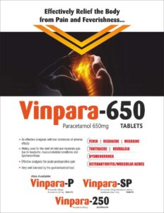 Vinpara-650 Tablets