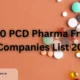Top 10 PCD Pharma Franchise Companies List 2023