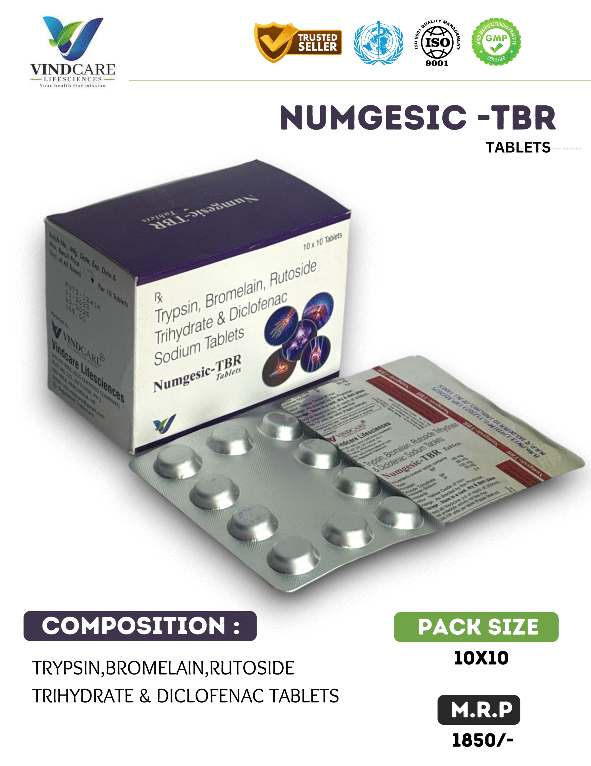 NUMGESIC - TBR