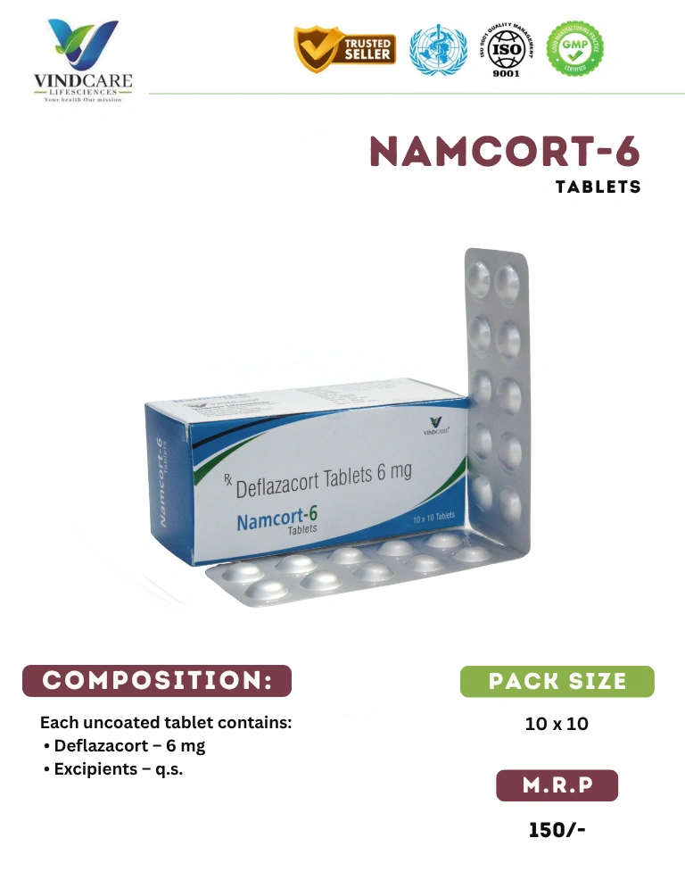NAMCORT-6 TABLETS