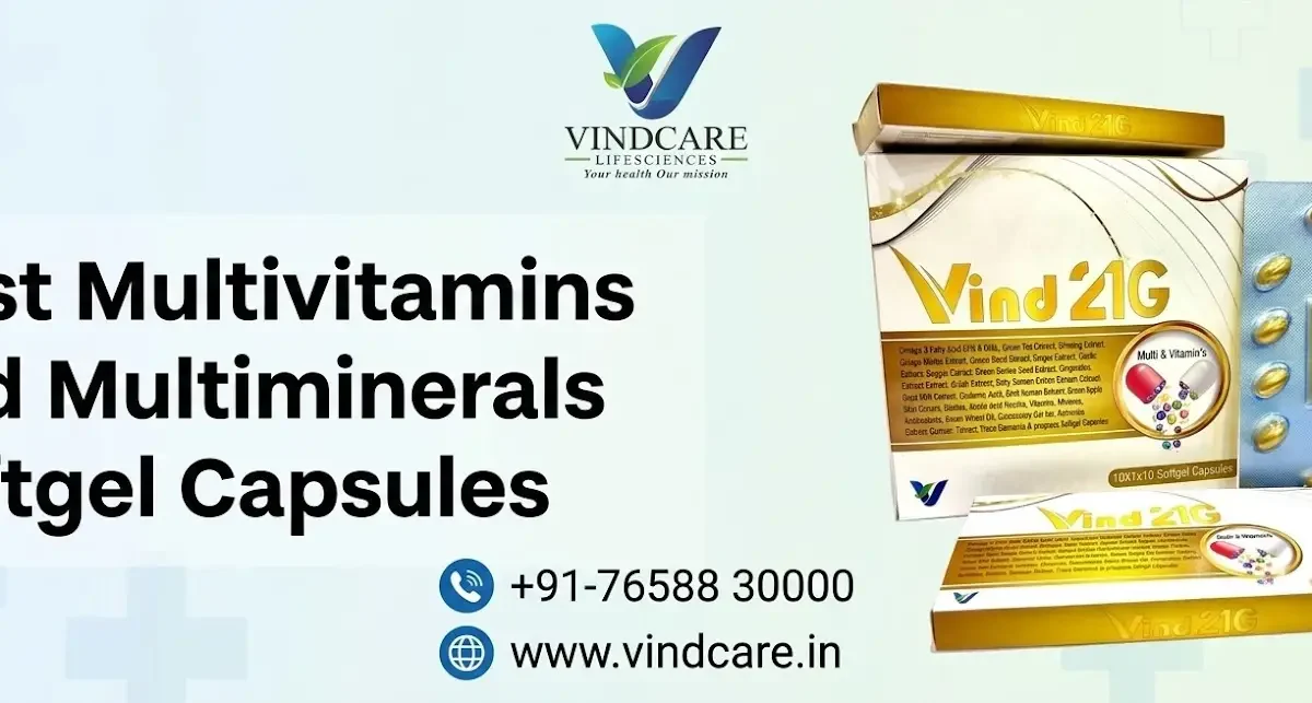 Best Multivitamins and Multiminerals Softgel Capsules