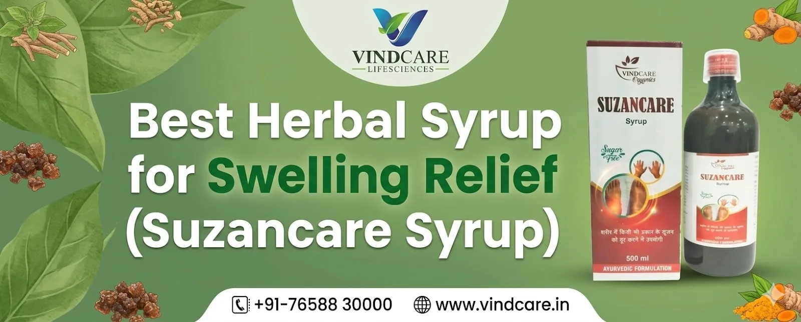 Best Herbal Syrup for Swelling Relief – Try Suzancare Syrup Today